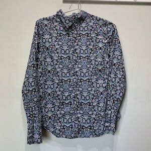 Liberty print J Crew blouse